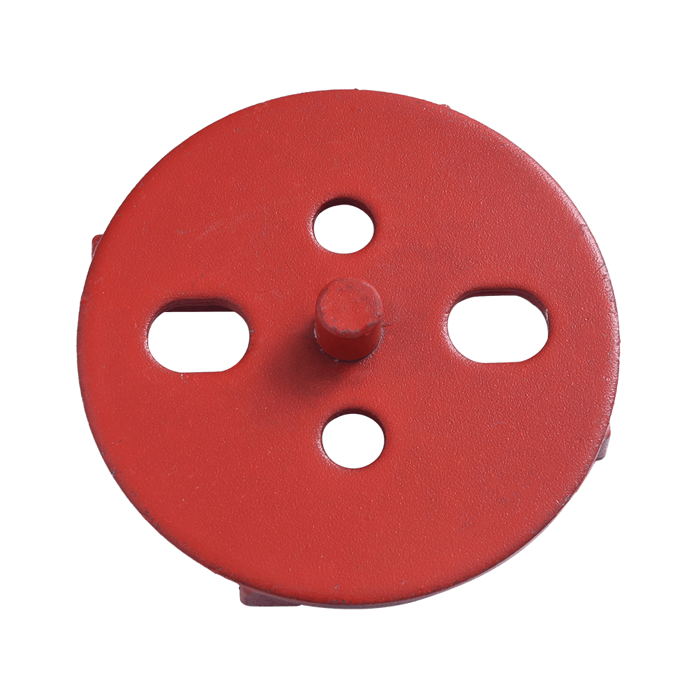 ＃30普通の5つの穴と4つの歯（列付き）床ダイヤモンドカッターヘッド