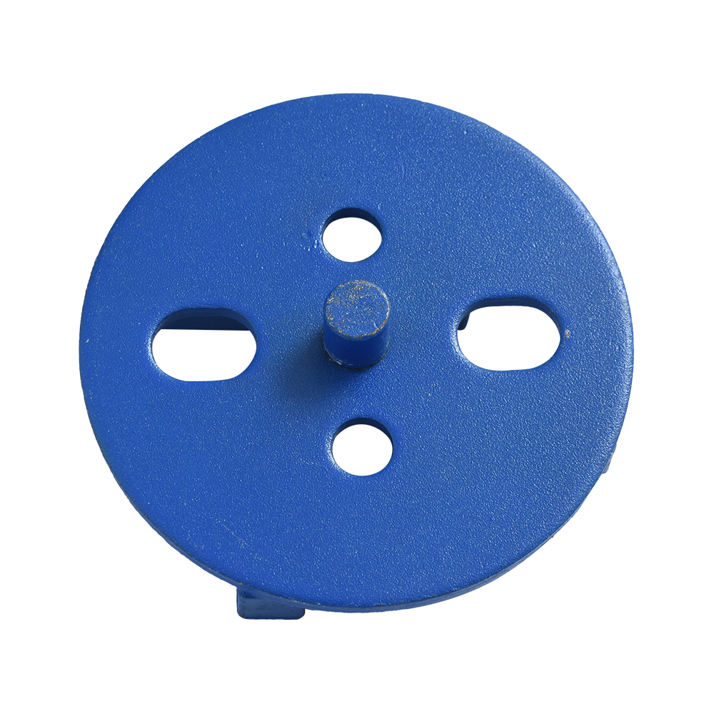 ＃50普通の5つの穴と4つの歯（列付き）床ダイヤモンドカッターヘッド